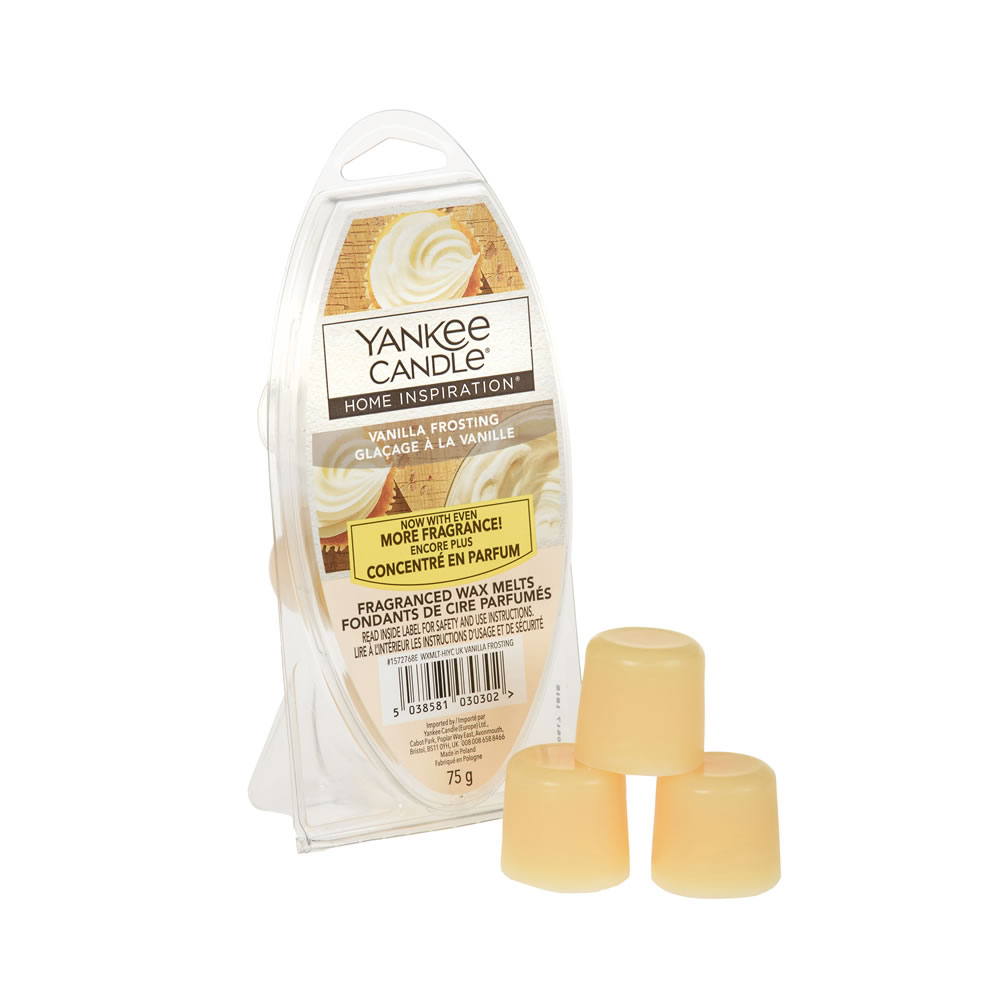 Yankee Candle Vanilla Frosting Wax Melts 6 pack Wilko