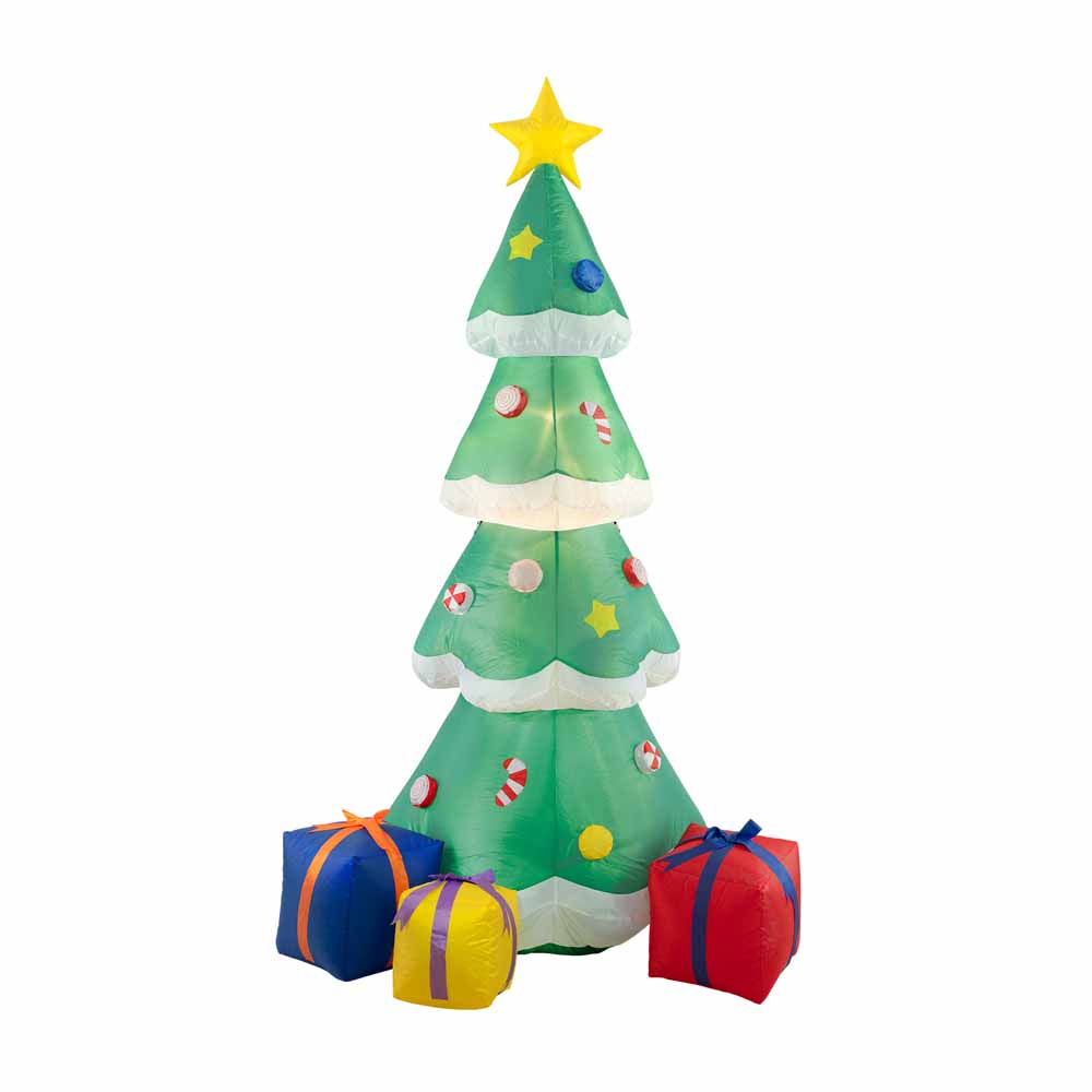 Inflatable Tree with Presents 6ft Image 1