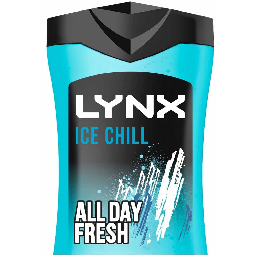 Lynx XXL Ice Chill Shower Gel Case of 6 x 500ml Image 3