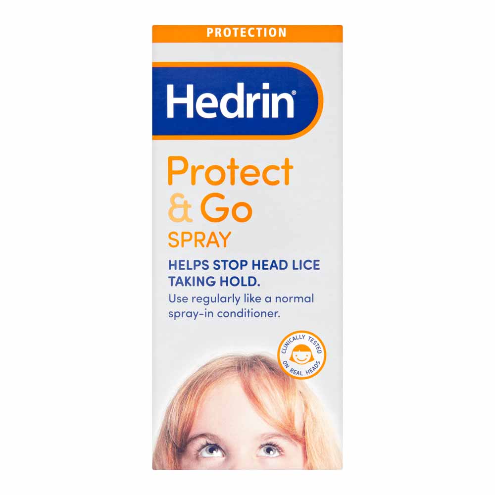 Hedrin Protect And Go Conditioning Head Lice Protection Spray 120ml Image