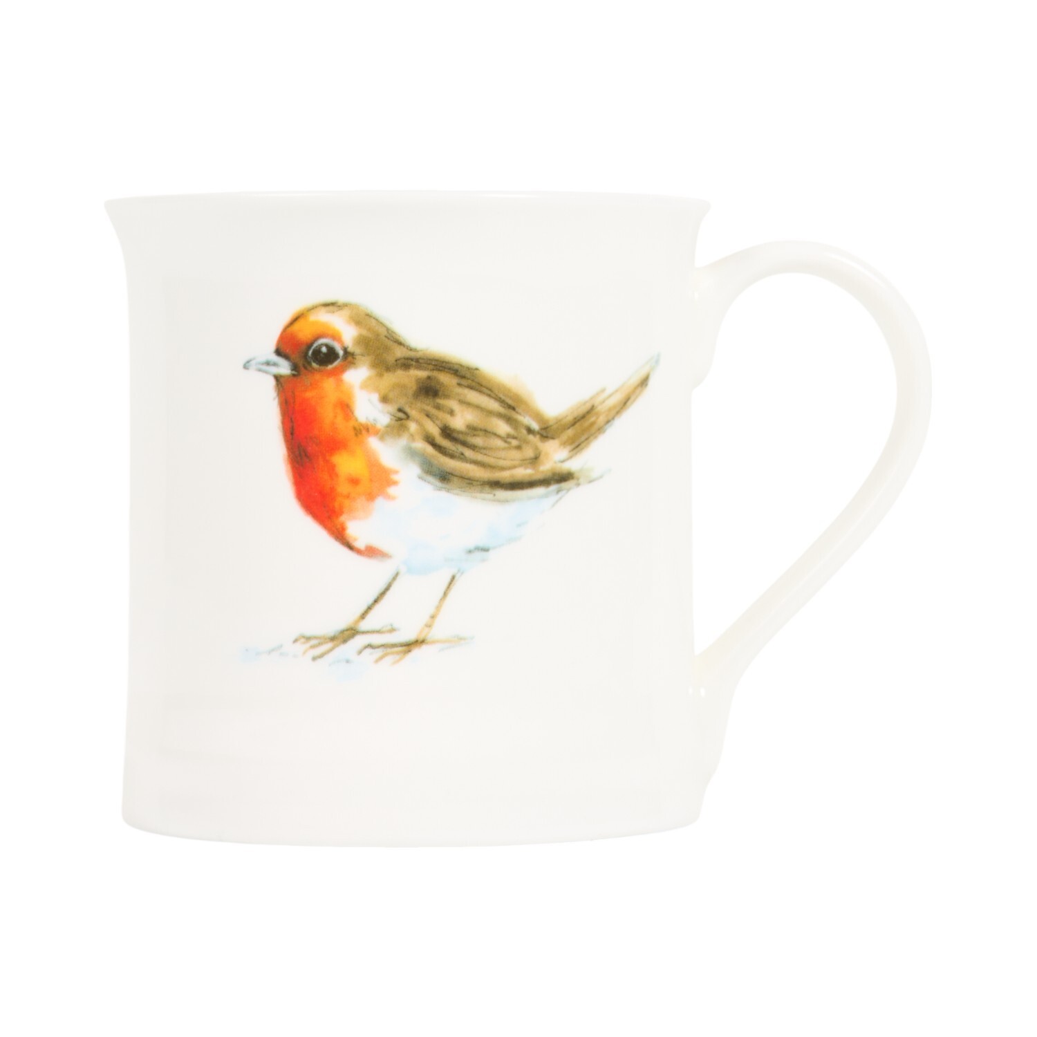 Devon Robin Mug White Image 1