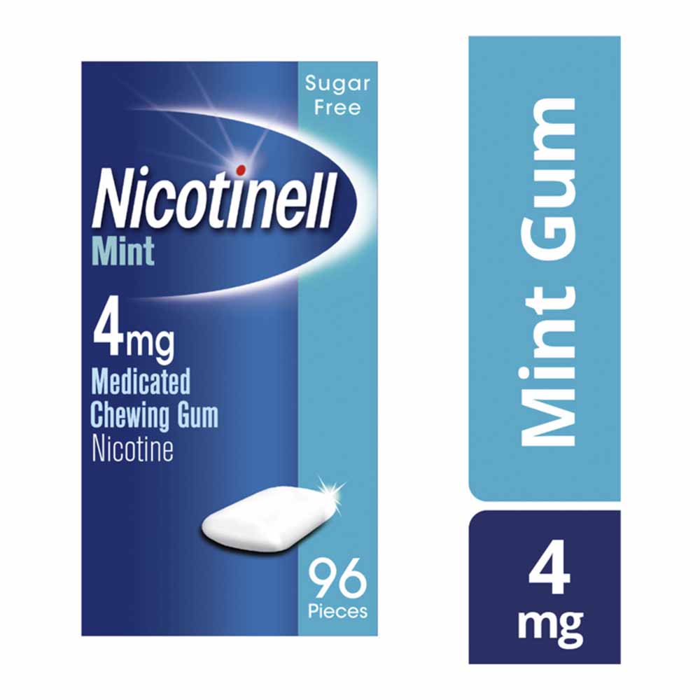 Nicotinell Mint Chewing Gum 4mg 96 pieces Image 1
