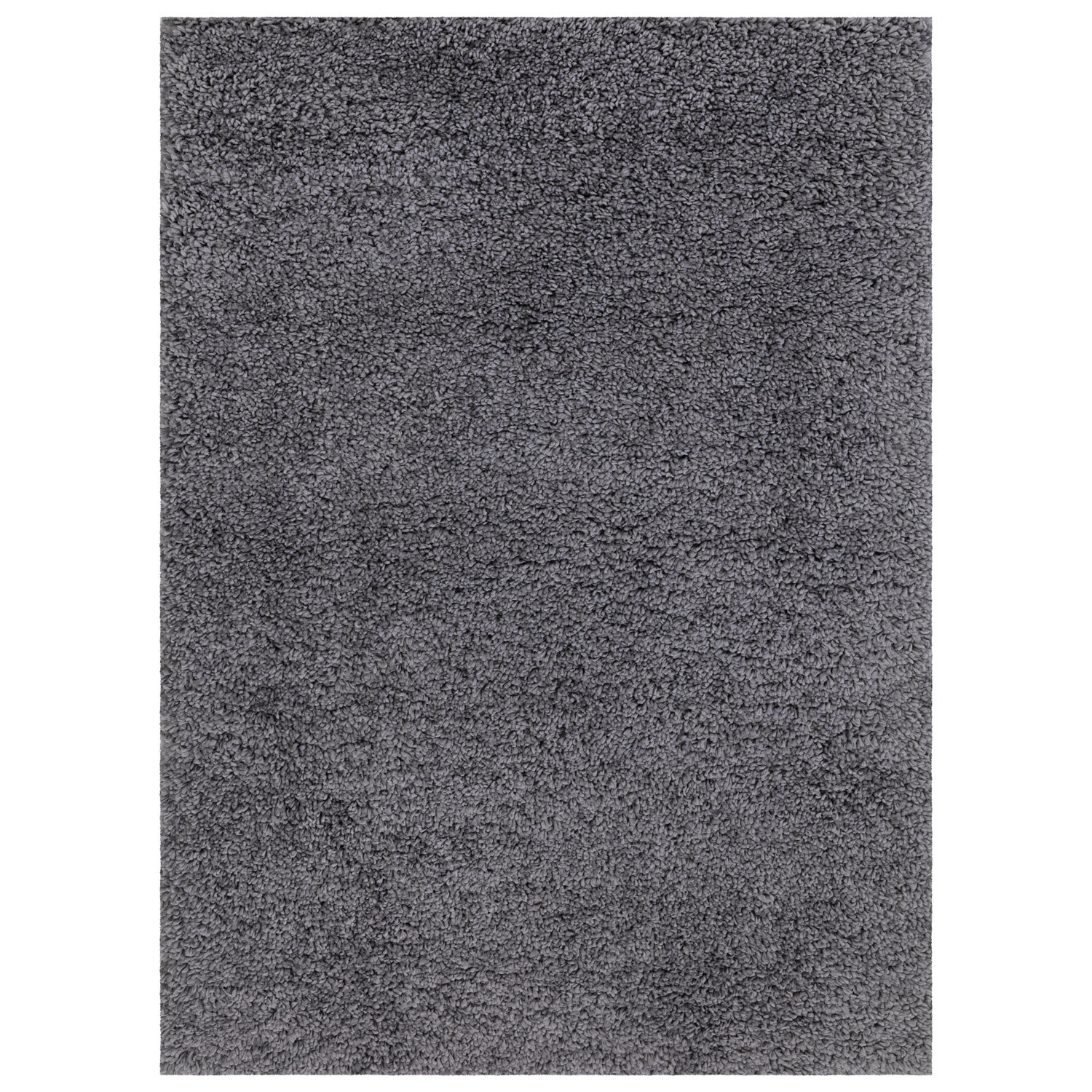 Kingston Textured Rug  - Grey / 100cm Image 1