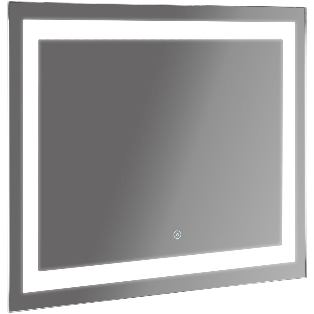 Kleankin LED Bathroom Mirror 80 x 60cm Image 1