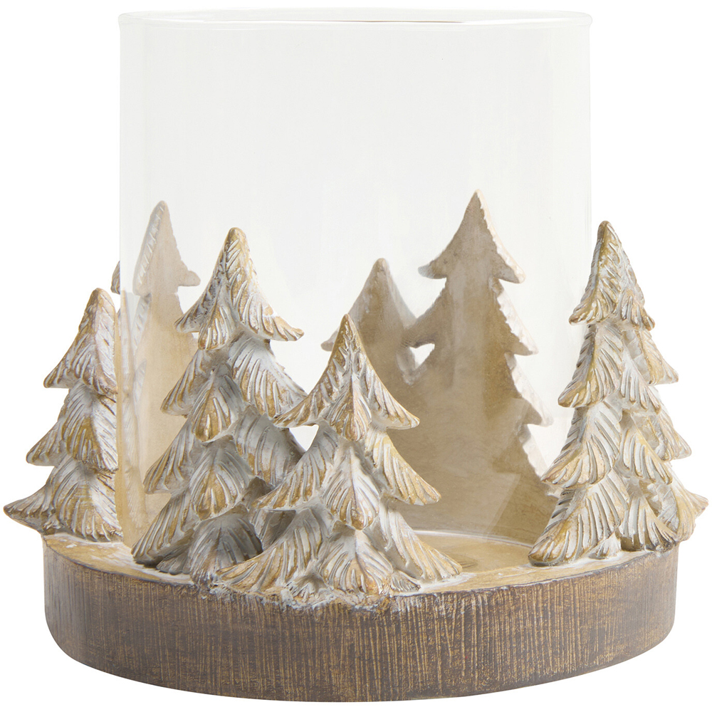 Nordic Forest Resin Candle Holder Image 1