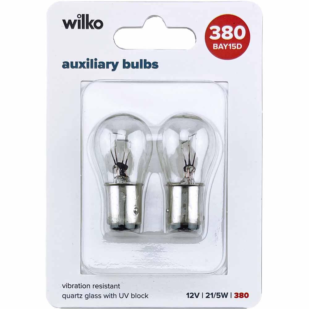 Wilko 380 Twin Blister Bulb Image 4