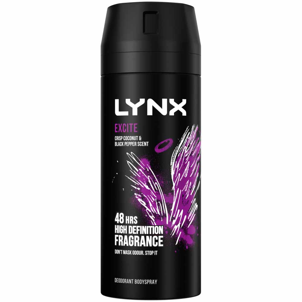 Lynx Excite Body Spray 150ml Image 1