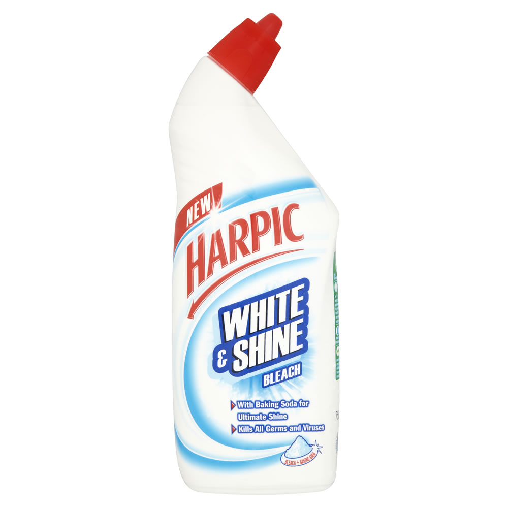 Harpic White and Shine Bleach with Baking Soda 750ml Image