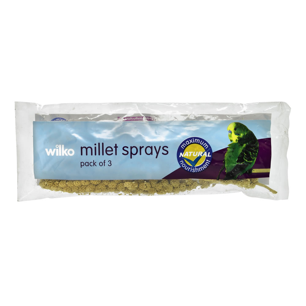 Wilko Caged Bird Millet Sprays 3 pack Image