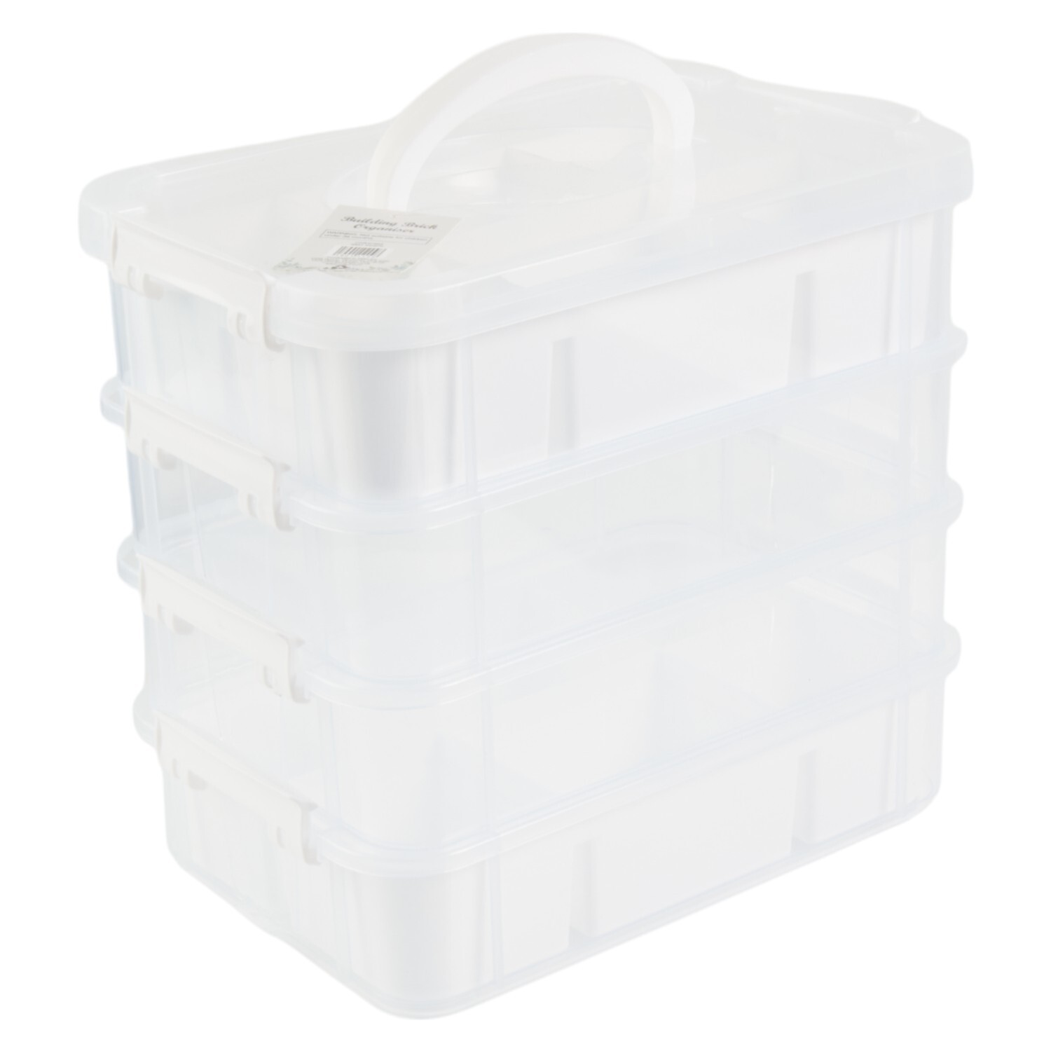 Building Brick Organiser Clear Image 3