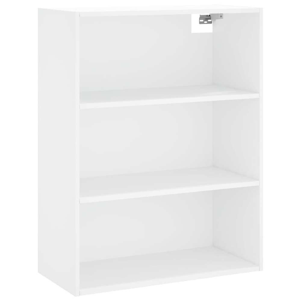 vidaXL Single Door 3 Drawer 3 Shelf White Highboard Image 5