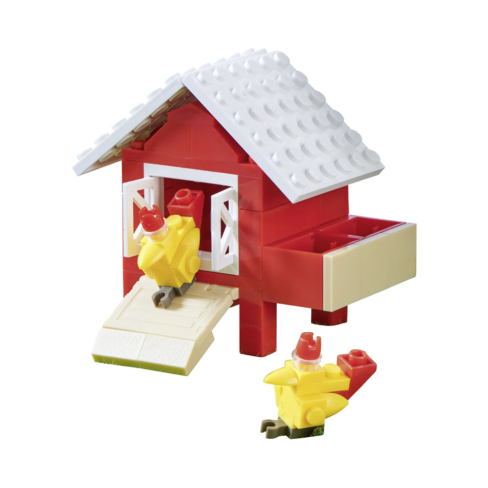Wilko Blox Chicken Coop Small Set Image 1