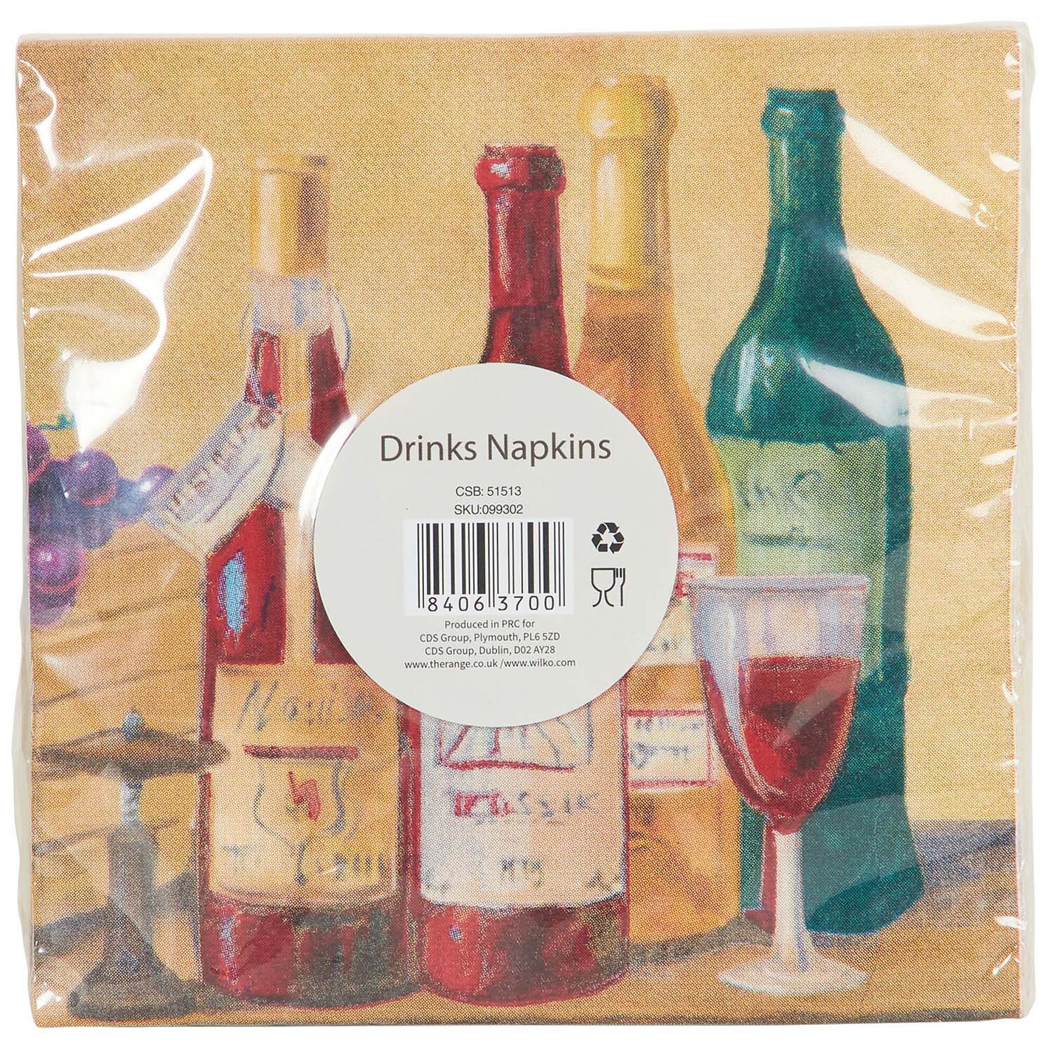 Drinks Napkins - Multicolour Image 2