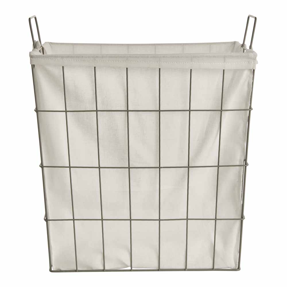 Wilko Wire Laundry Basket Image 2