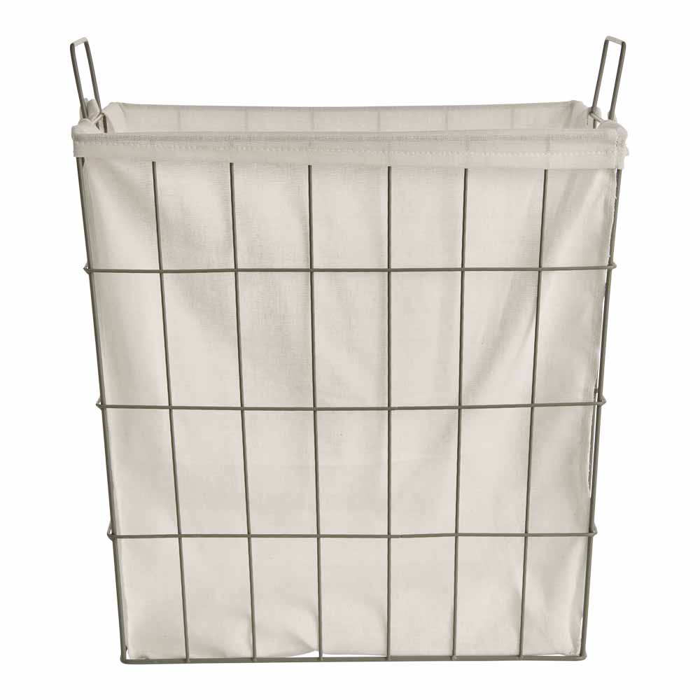 Wilko Wire Laundry Basket Wilko