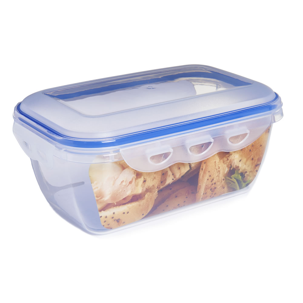 Wilko 1.6L Rectangular Food Storage Container Image