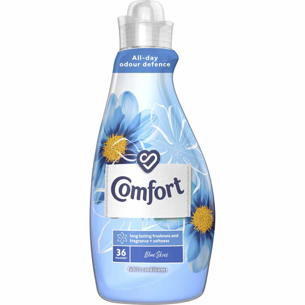 Comfort Blue Skies Fabric Conditioner 36 Washes 1.26L Image 2