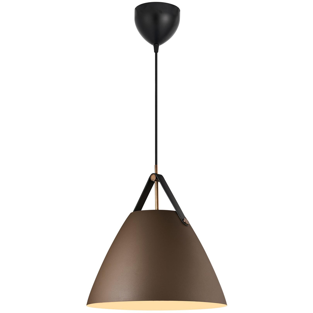 Nordlux Strap 27 Beige Pendant Light Image 3