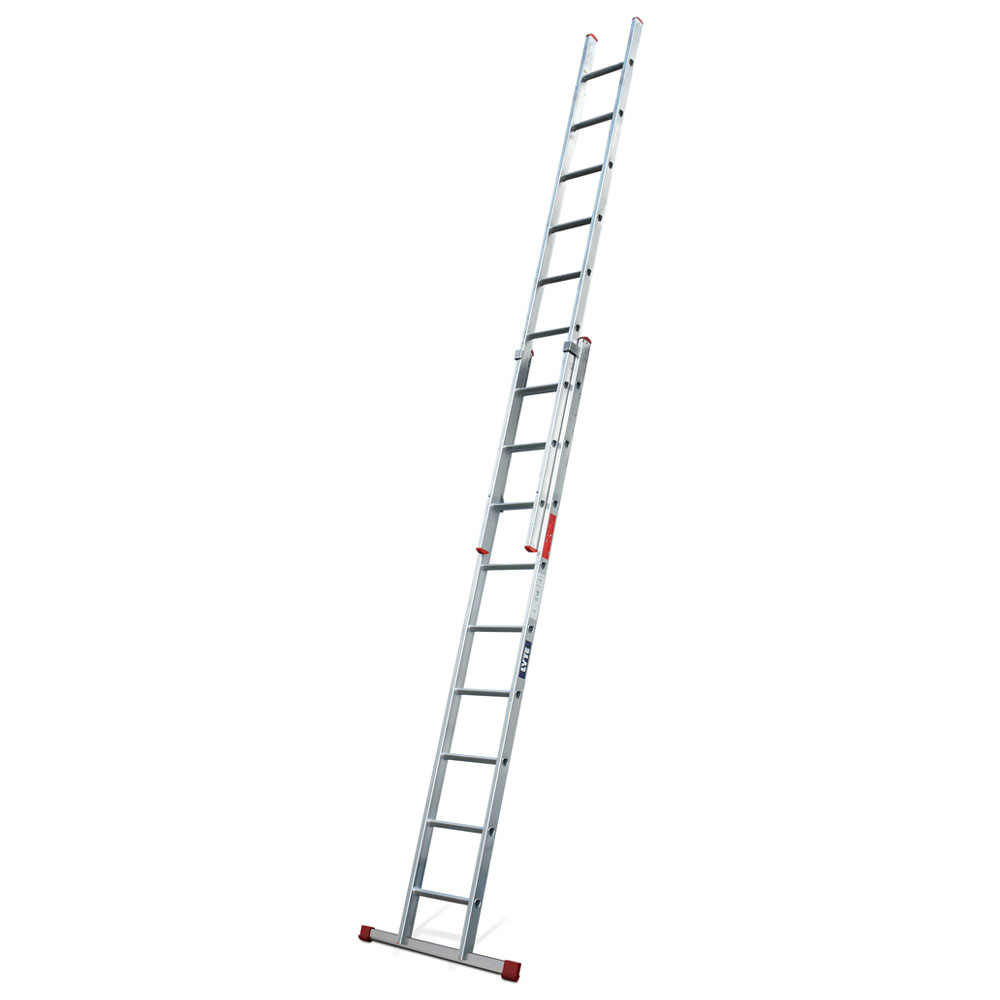 Lyte EN131-2 Non-Professional 2 Section 9 Tread Combination Ladder Image 2