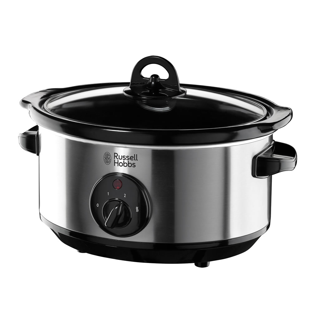Russell Hobbs Stainless Steel Slow Cooker 3.5L Image 1