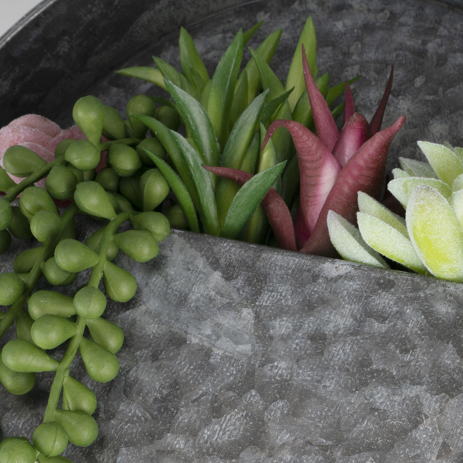 Succulent Wall Hanging Artificial Plant Image 2