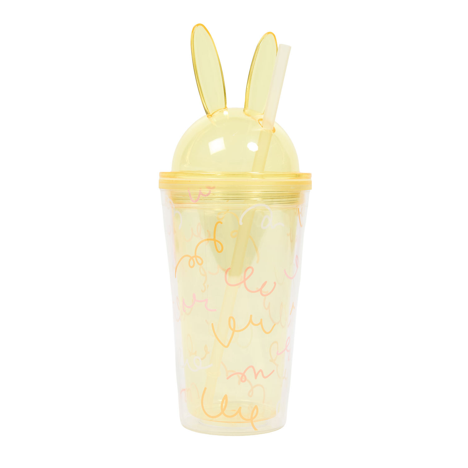 Bunny Shape Tumbler with Straw Image 9