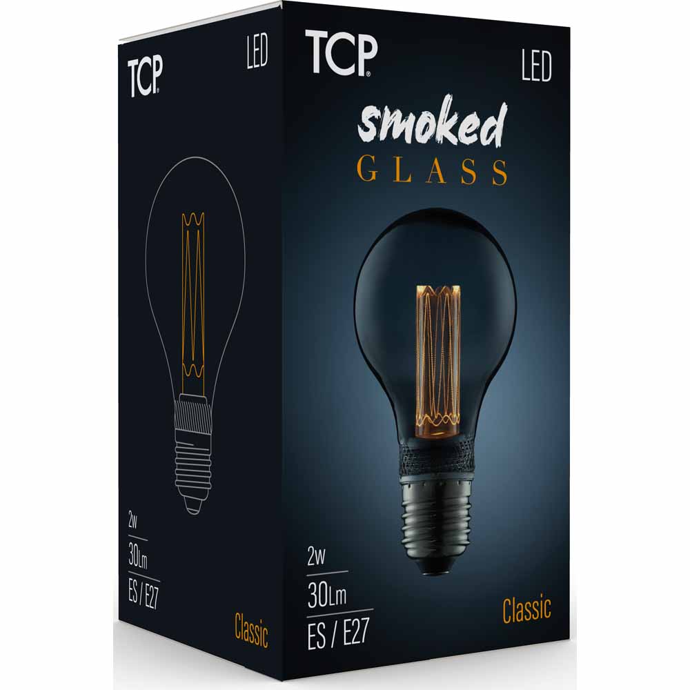 TCP 1 pack ES LED 9W Vintage Classic Light Bulb Image 2