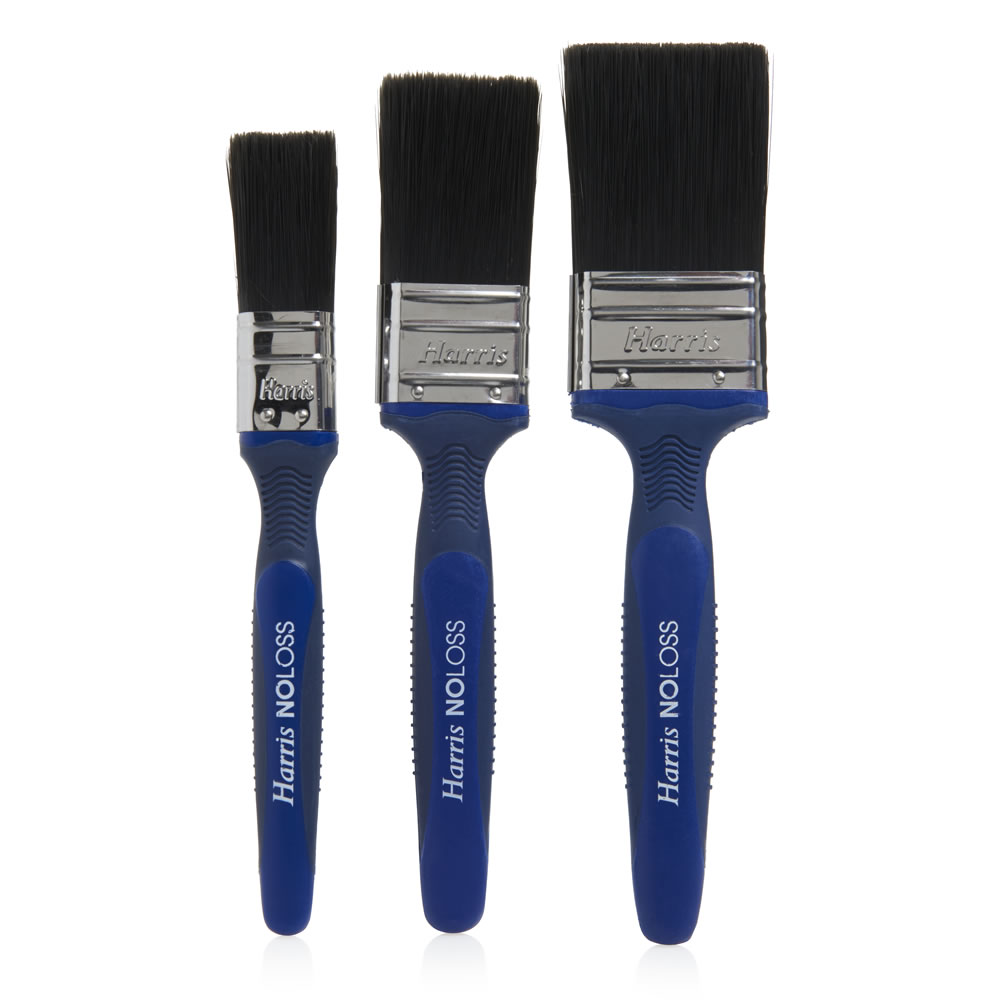 Harris No Loss Evolution Paint Brush Set 3 pack Image