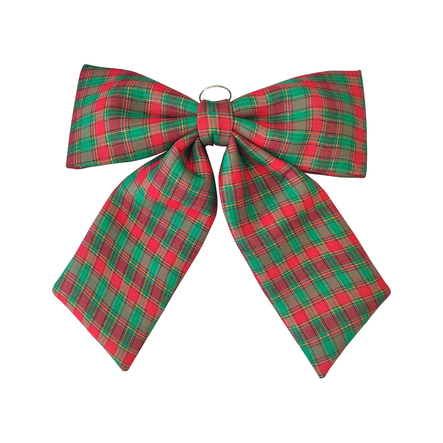 Extra Large Tartan Bow - Red Image