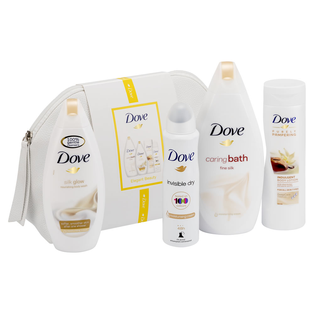 Dove Elegant Beauty Wash Bag Gift Set Image 3