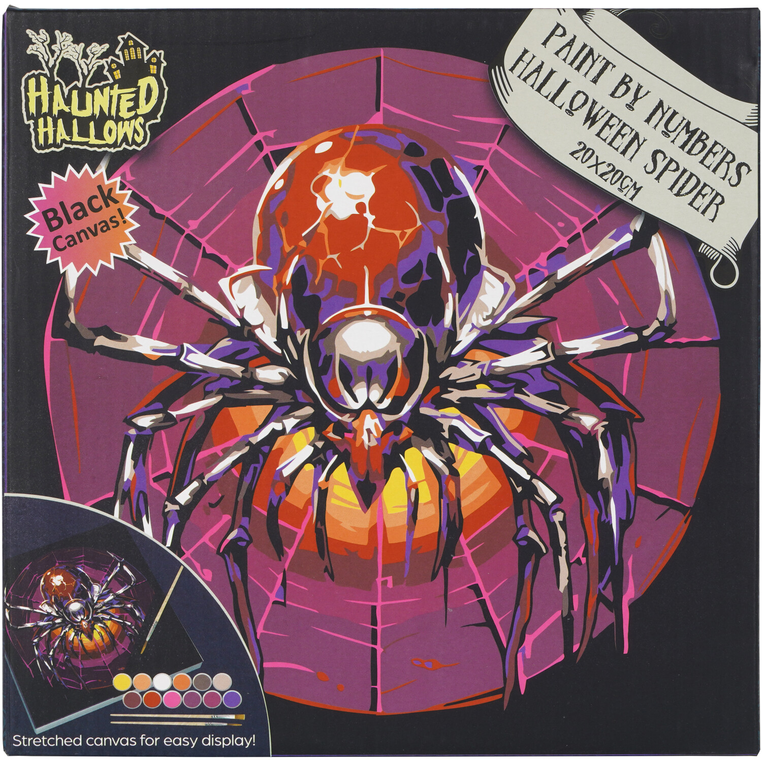 Halloween Spooky Paint By Numbers Kit Image 5