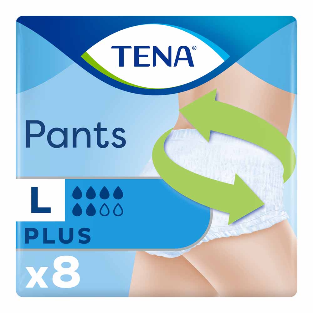 Tena Large Pants 8 pack Image