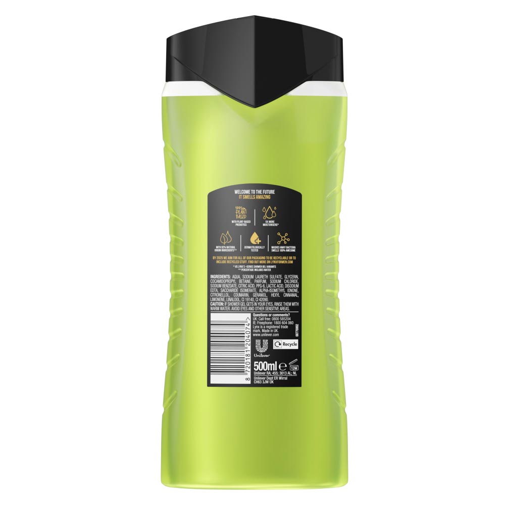 Lynx Shower Gel Epic Fresh 500ml Wilko