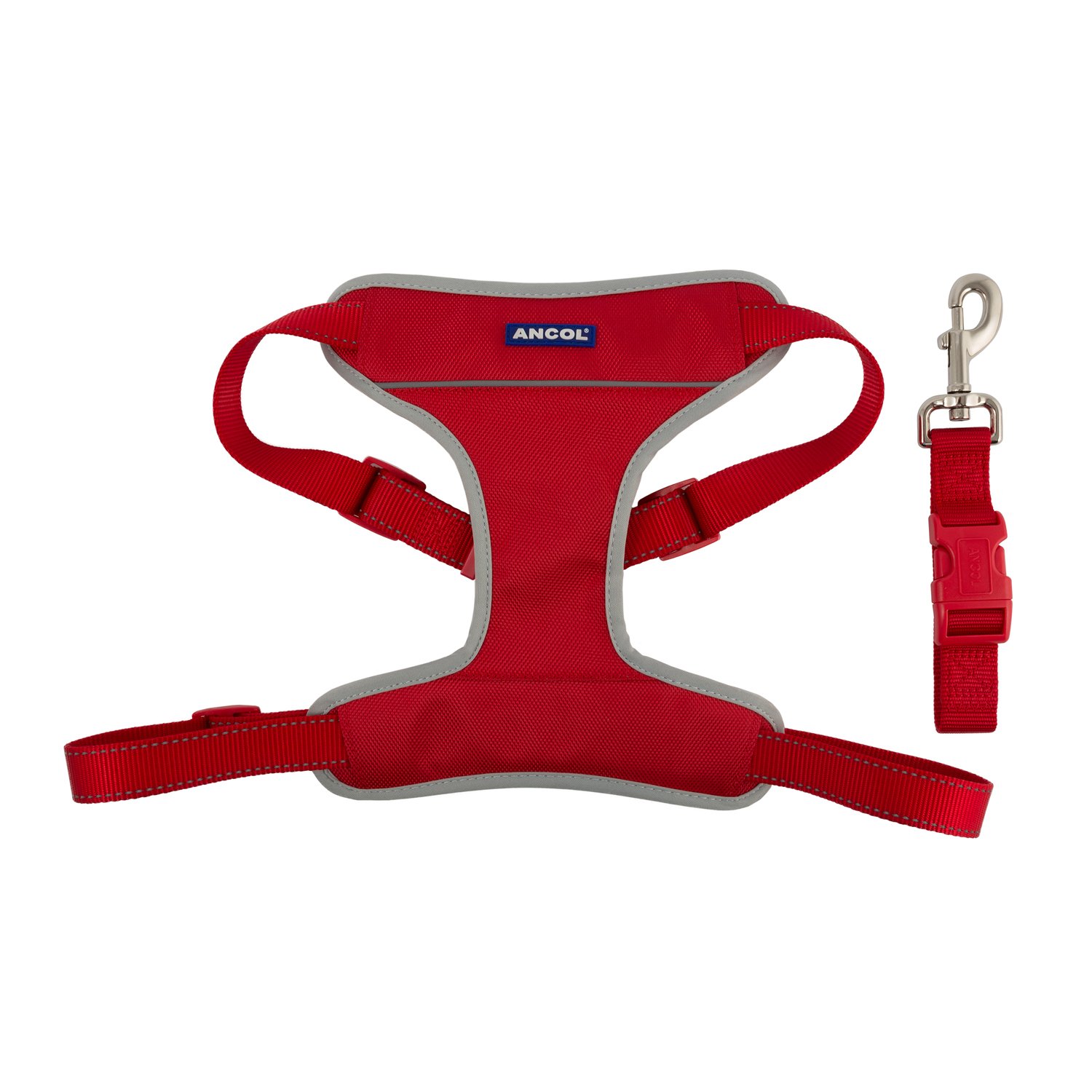 Travel and Exercise Harness for Dogs - Red / Large Image 3
