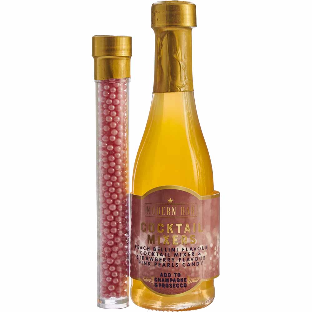 Wilko Peach Bellini Mix & Edible Pearls Wilko