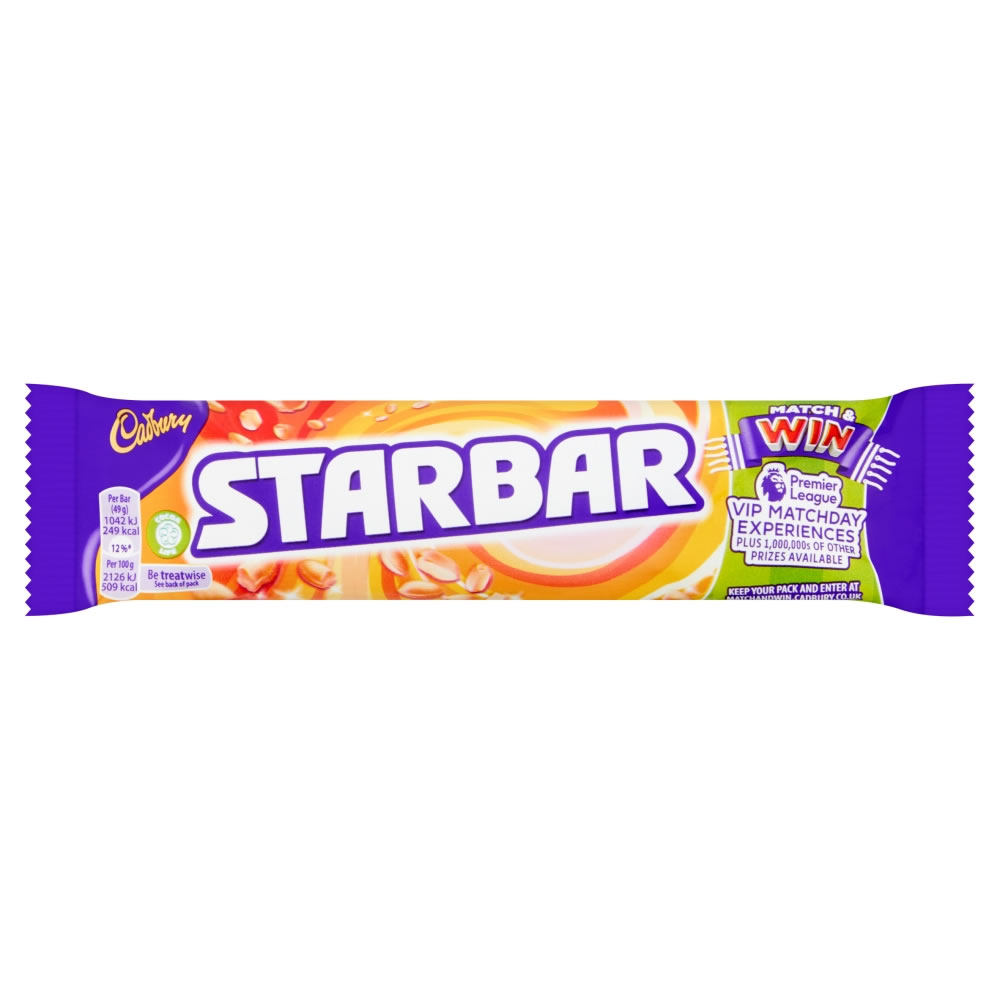 Starbar Chocolate Bar 49g Image 1