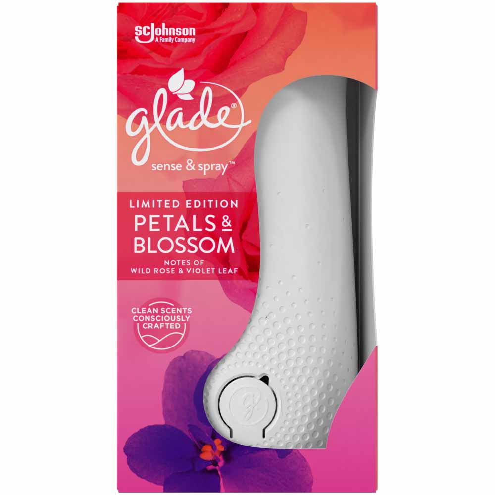Glade Sense & Spray Holder Petals and Blossom Air Freshener 18ml Image 2