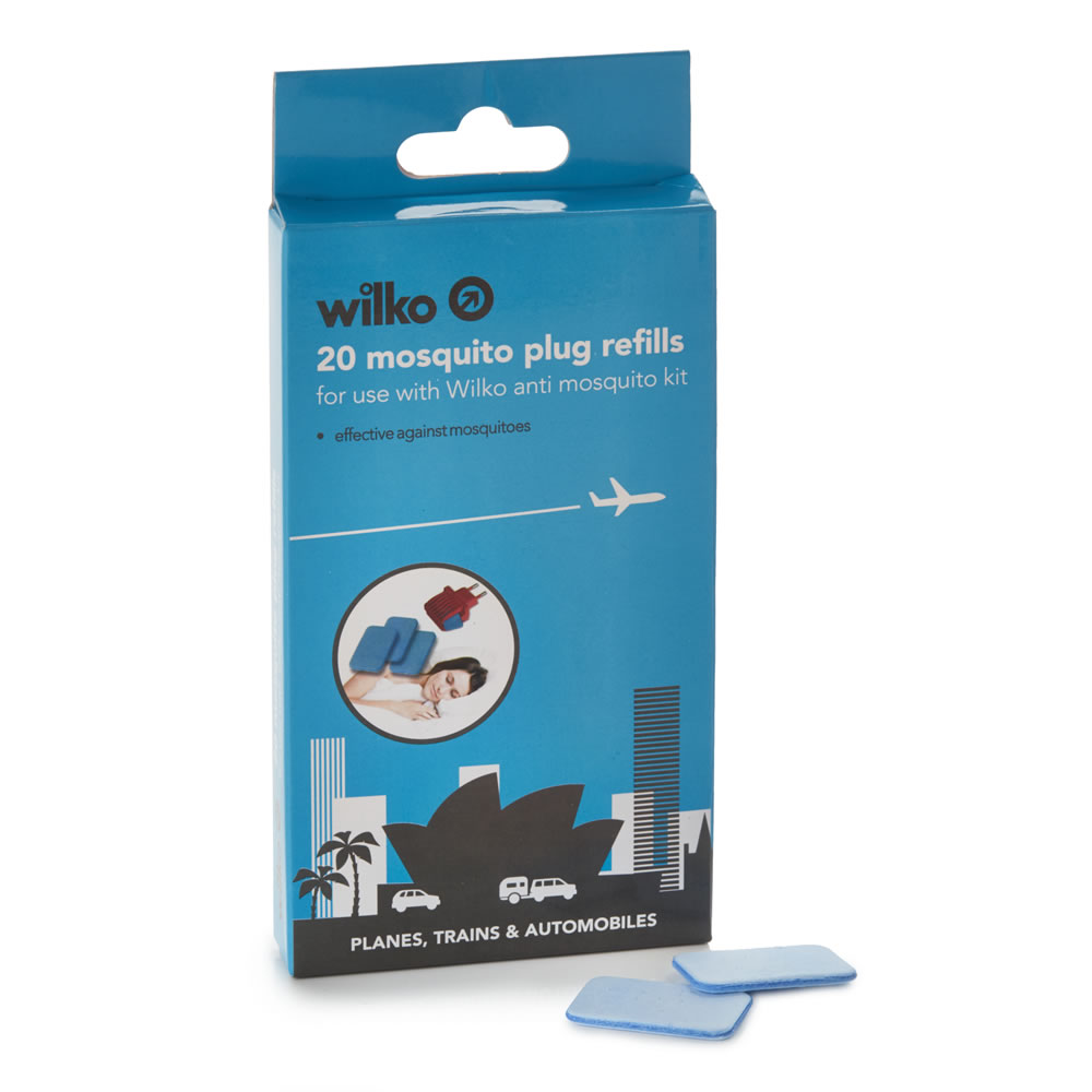 Wilko Mosquito Plug Tablets 20pk Image