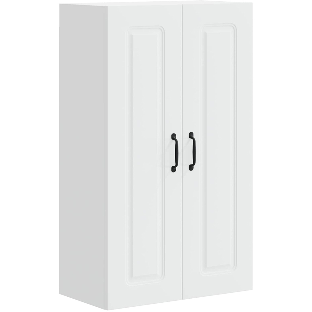 vidaXL 2 Door White Kitchen Wall Cabinet Image 2