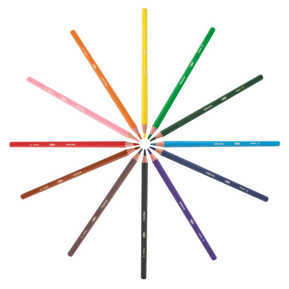 Bic Kids Evolution Colouring Pencils Image 3
