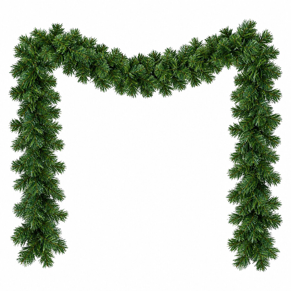 Samuel Alexander Green Imperial Pine Plain Christmas Garland 270cm Image 1