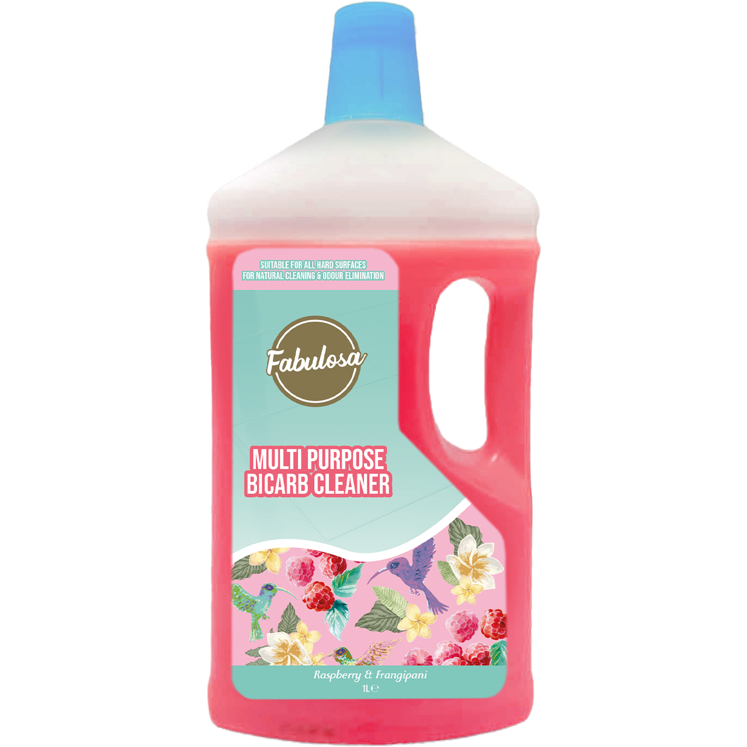 Fabulosa Multipurpose Bicarb Cleaner 1L - Raspberry and Frangipani Image