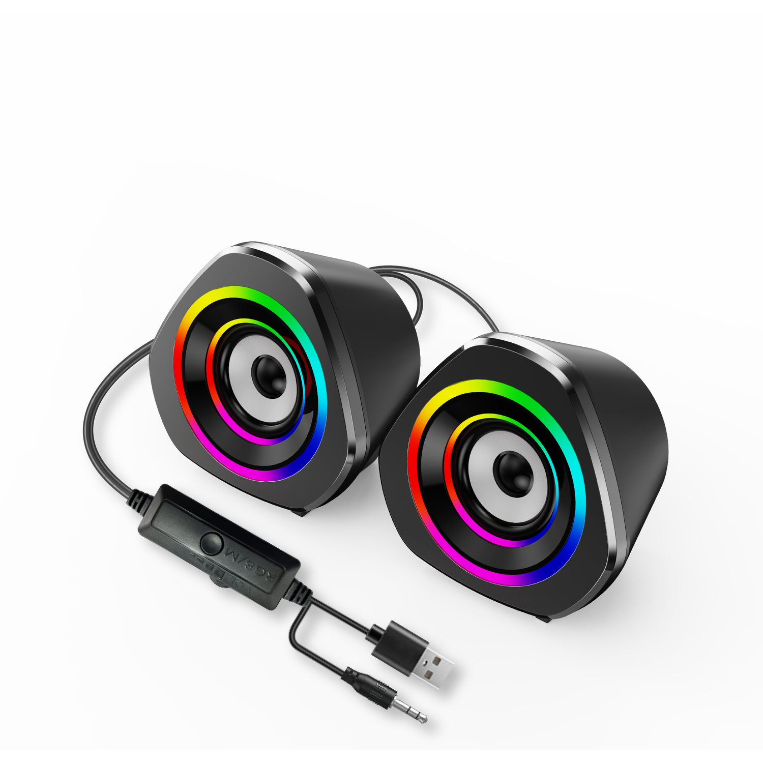 Sensei Dual Gaming SpeakersBlack Image 2