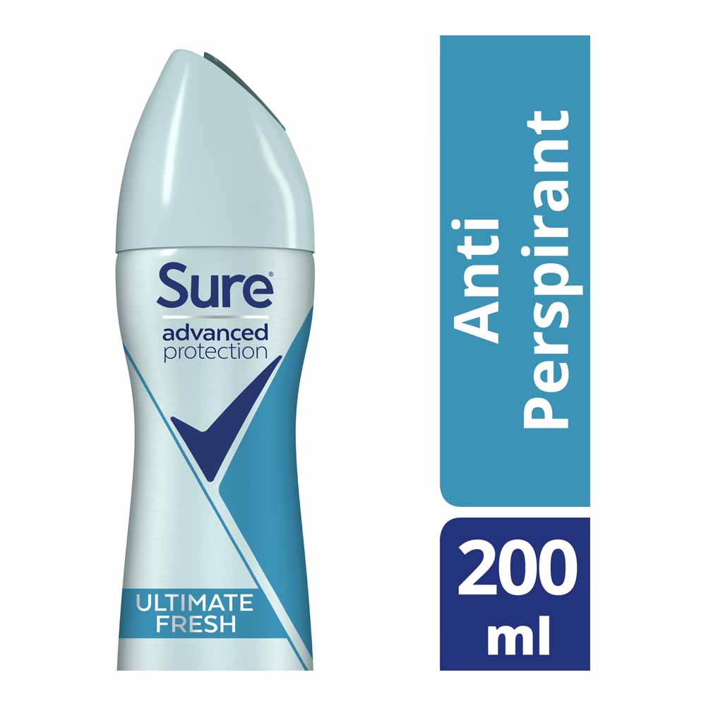 Sure Advanced Protection Women Anti-perspirant Deodorant Ultimate 200ml Image 1