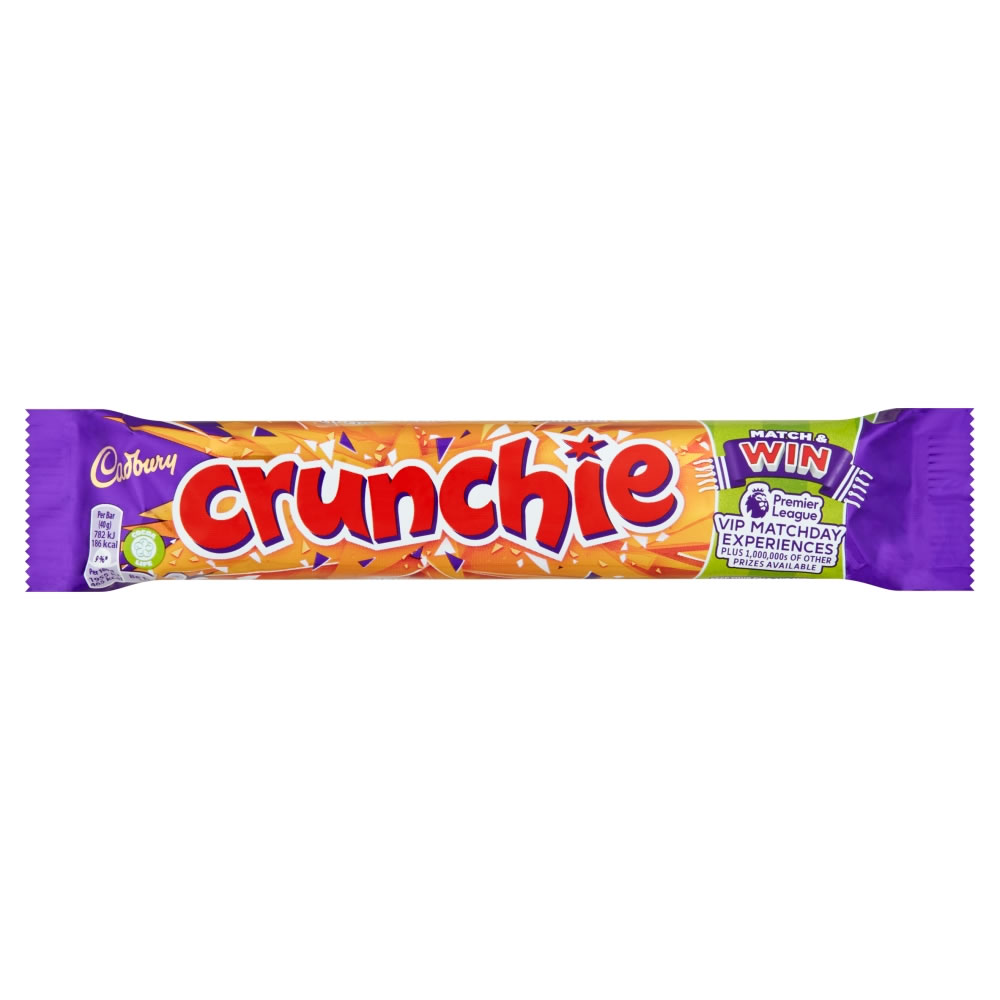 Cadbury Crunchie Chocolate Bar 40g Wilko