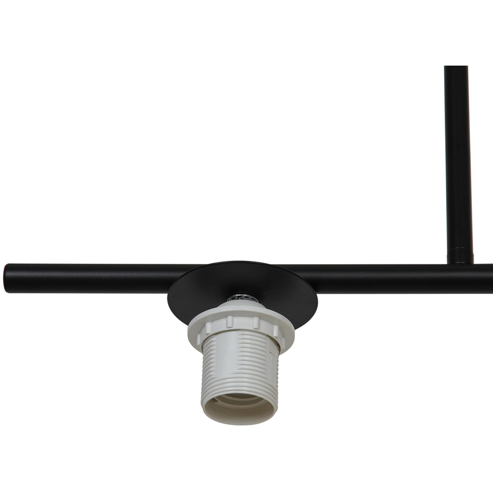 Nordlux Vivienne Dual Black Pleated Pendant Light Image 5