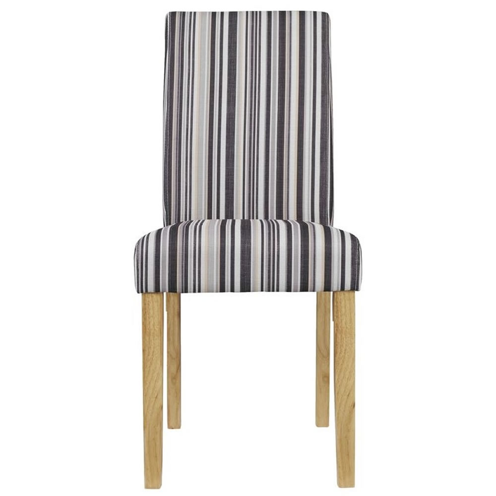 Striped Fabric Dining Chairs Wilko, Fabric Dining Chair Covers Uk
