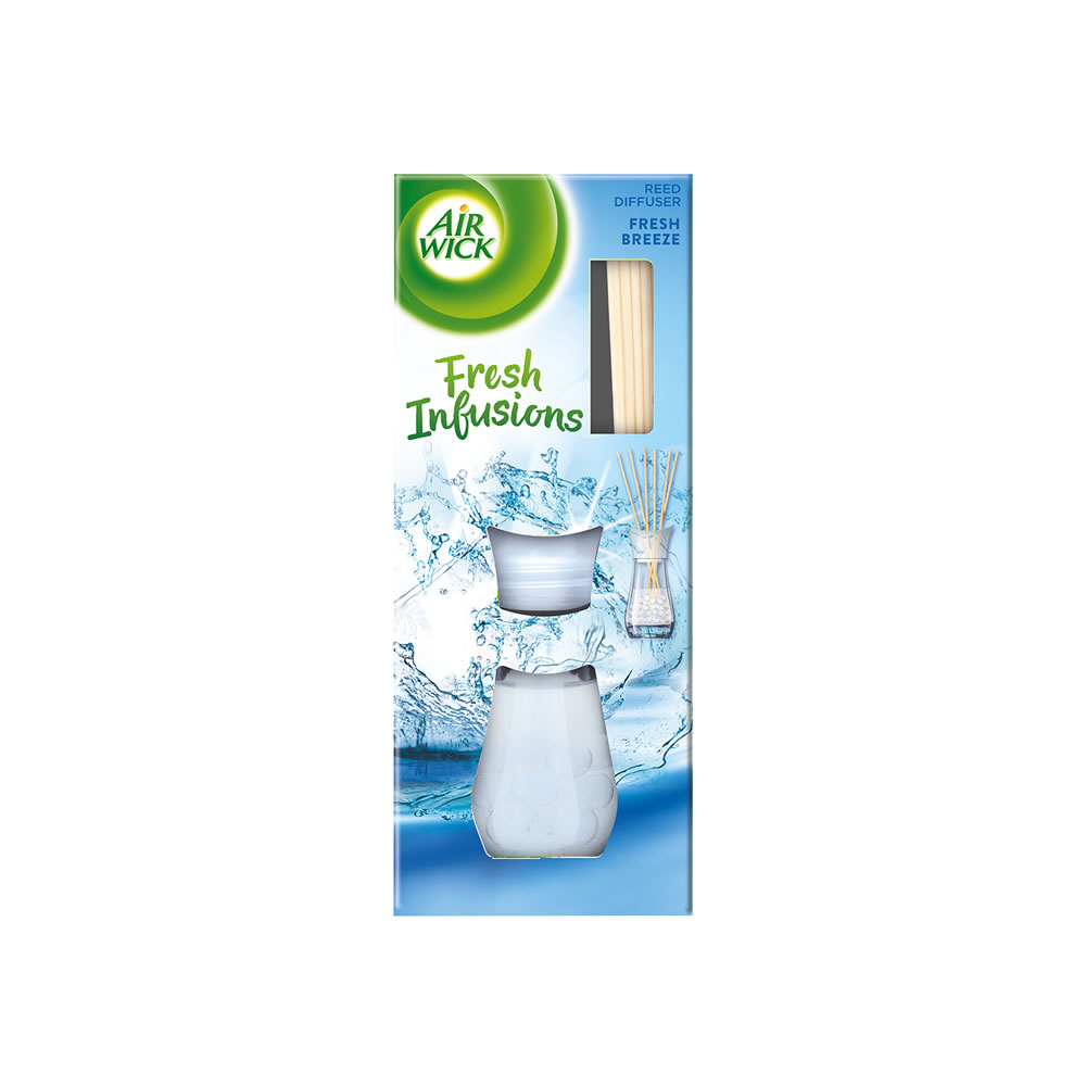 Air Wick Reed Diffuser Fresh Infusions Fresh      Breeze 30ml Image