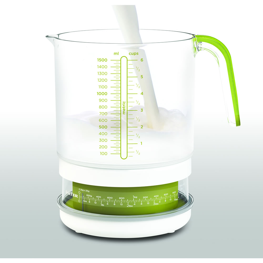 Salter Add and Weigh Jug Kitchen Scale Wilko
