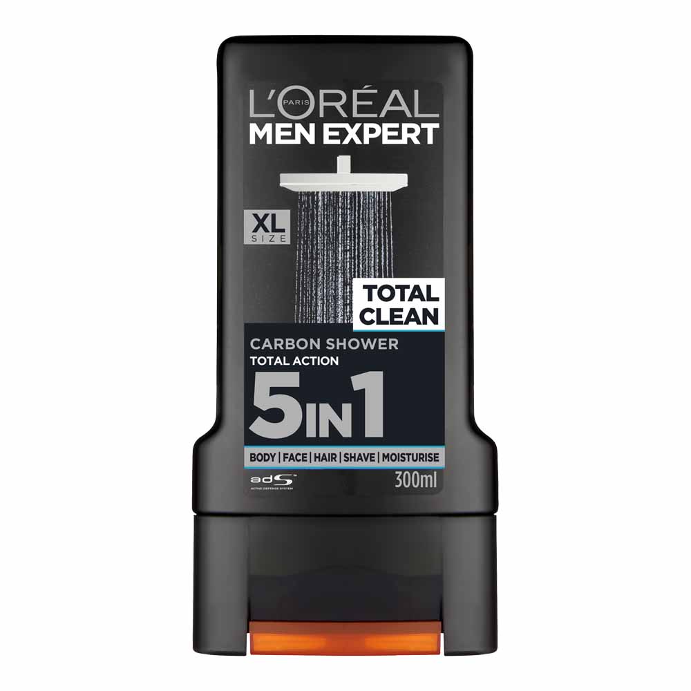 L’Oréal Paris Men Expert Total Clean Shower Gel 300ml Image 1